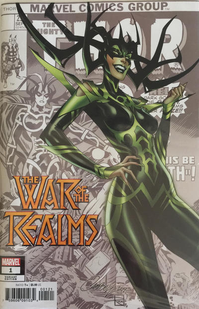 War of the Realms #1Y [J. Scott Campbell Variant] (June 2019)