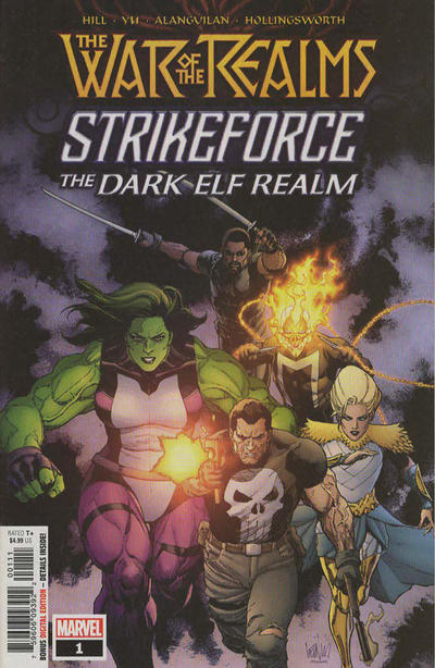 War of the Realms Strikeforce: The Dark Elf Realm #1 (July 2019)