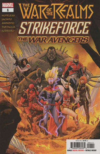 War of the Realms Strikeforce: The War Avengers #1 (July 2019)
