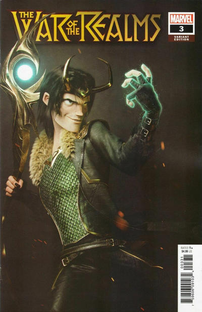 War of the Realms #3C [Victor Hugo Variant] (July 2019)