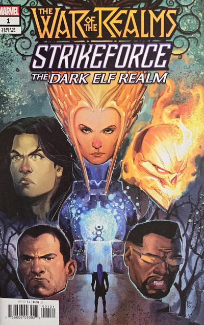 War of the Realms Strikeforce: The Dark Elf Realm #1B [Rod Reis Variant] (July 2019)