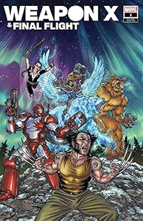 Weapon X & Final Flight #1B [David Yardin Variant] (August 2021)