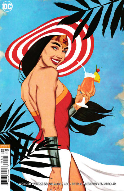 Wonder Woman Vol V #53B [Jenny Frison Variant Autographed by Jenny Frison] (October 2018)