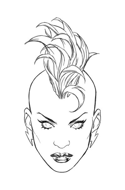 X-Men: Forever Vol III #1P [Mark Brooks Virgin Headshot Sketch Variant] (May 2024)