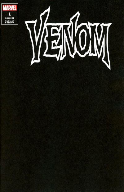Venom Vol V #1 [Blank Variant] (December 2021)