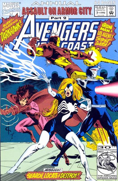 Avengers West Coast Vol II Annual #7 (July 1992)