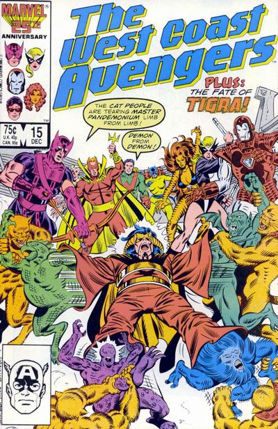 West Coast Avengers Vol II #15 (December 1986)