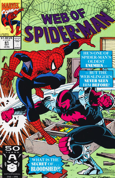 Web of Spider-Man #81 (October 1991)