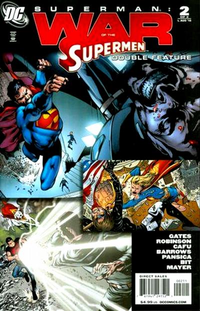 War of the Supermen Double Feature #2 (August 2010)