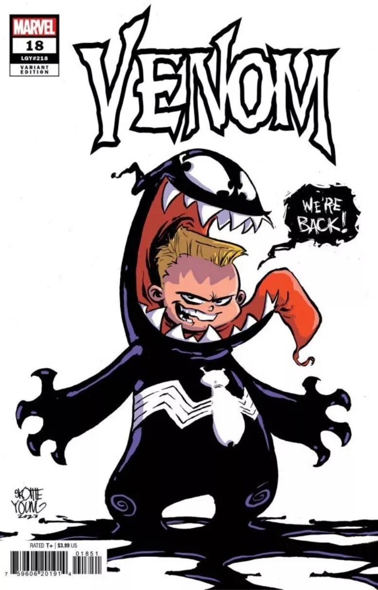 Venom Vol V #18E [Skottie Young Variant] (June 2023)