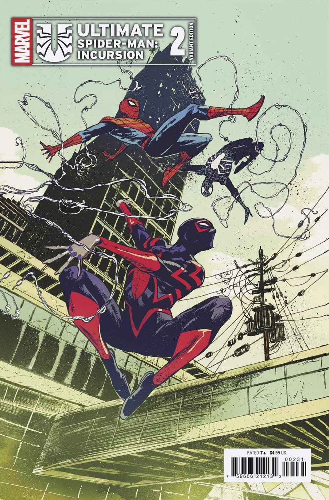 Ultimate Spider-Man: Incursion #2C [Sanford Greene Variant] (September 2025)