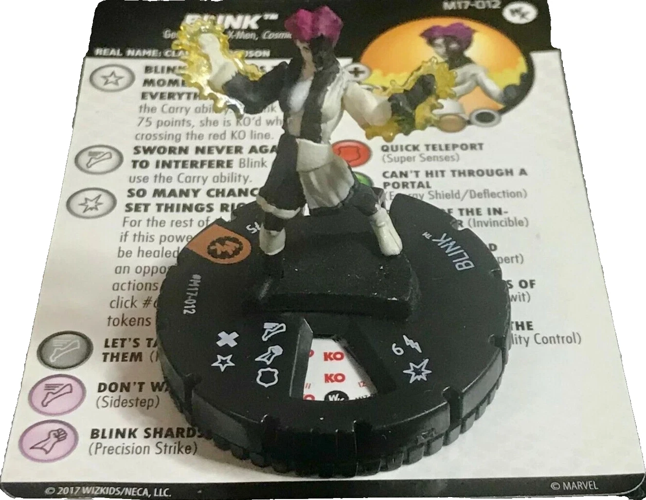 Marvel Blink #M17-012 What If? LE HeroClix Figure With Card