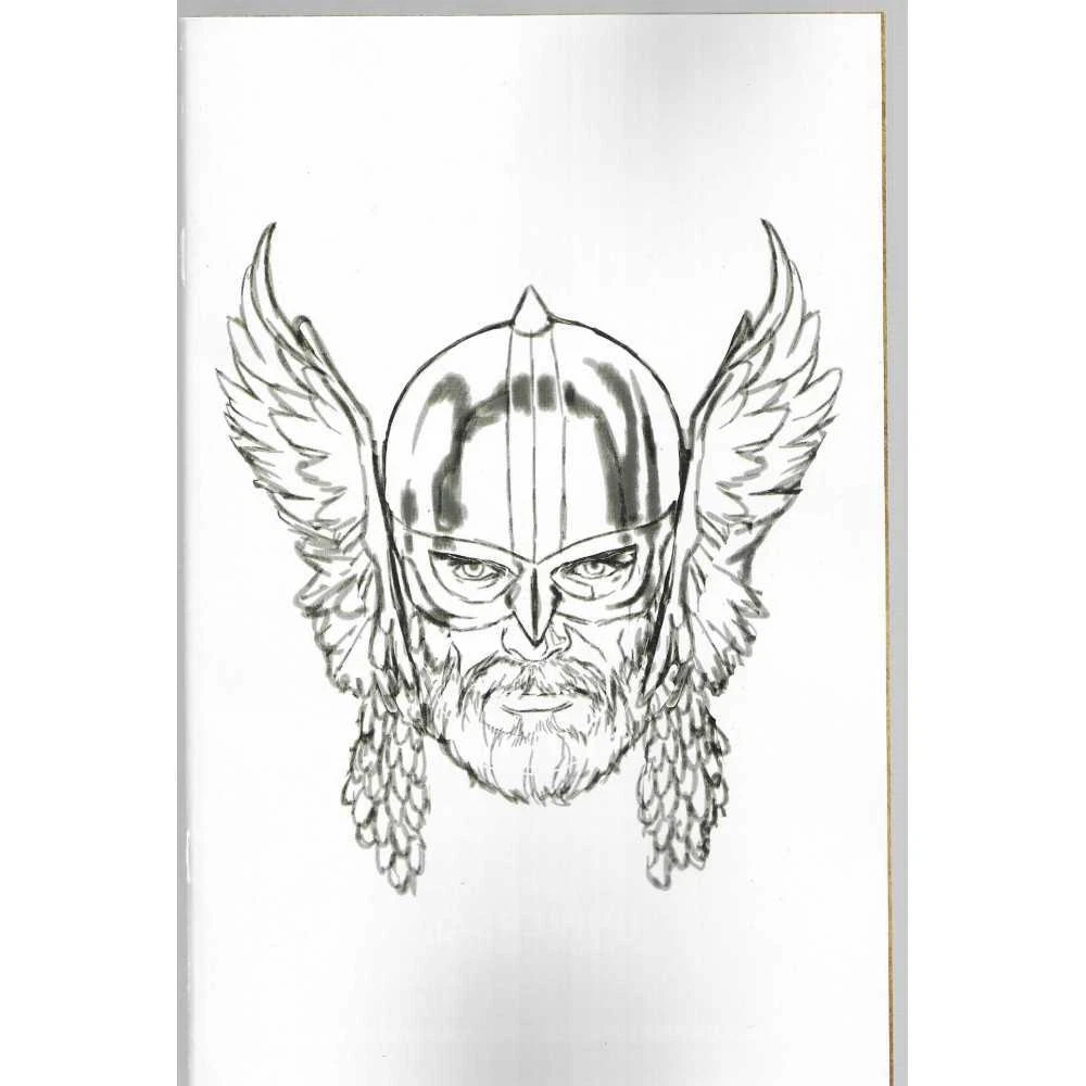Immortal Thor #8P [Mark Brooks Headshot Sketch Virgin Variant] (May 2024)