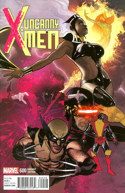 Uncanny X-Men Vol III #600R [Adam Hughes Variant] (January 2016)