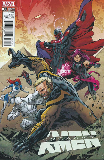 Uncanny X-Men Vol IV #6B [Incentive Ken Lashley Connecting Variant] (June 2016)