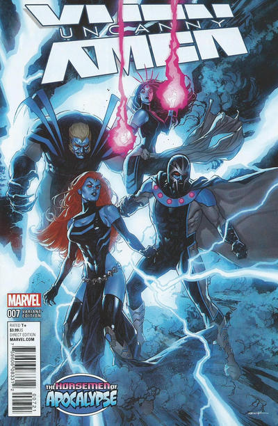 Uncanny X-Men Vol IV #7B [Incentive Ryan Sook Variant] (July 2016)