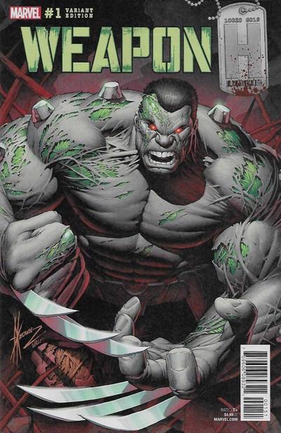 Weapon H #1E [Dale Keown Variant] (May 2018)