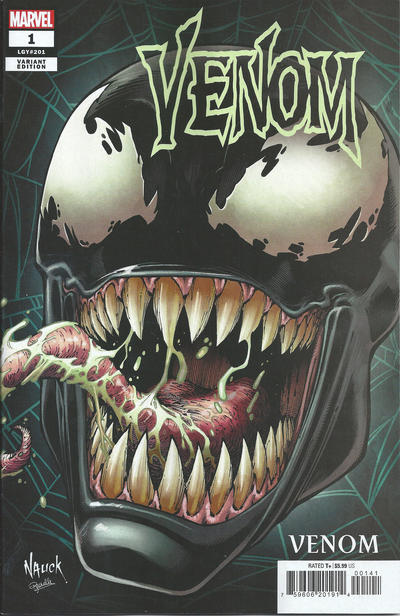 Venom Vol V #1D [Todd Nauck Headshot Variant] (December 2021)