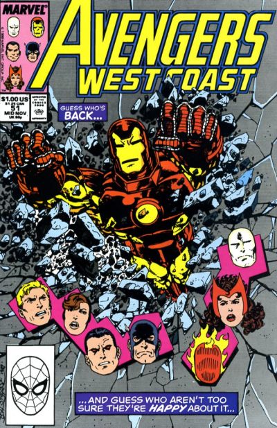 West Coast Avengers Vol II #51 (November 1989)