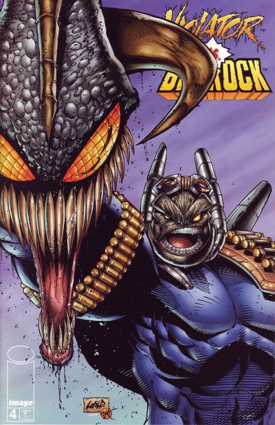 Violator vs. Badrock #4 (August 1995)