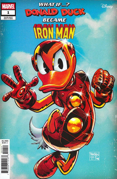 What If...? Donald Duck Became Iron Man #1E [Dan Panosian Variant] (July 2025)