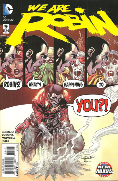 We Are Robin #9B [Neal Adams Variant] (April 2016)