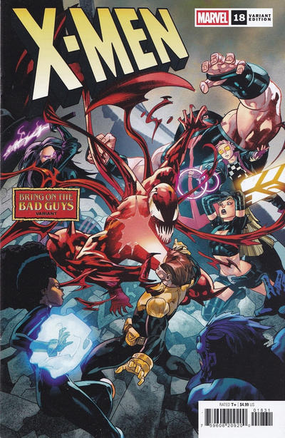 X-Men Vol VI #18C [Jan Bazaldúa Bring on the Bad Guys Variant] (August 2025)