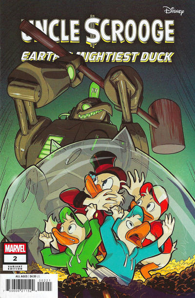 Uncle Scrooge: Earth's Mightiest Duck #2B [David Lopez Variant] (November 2025)