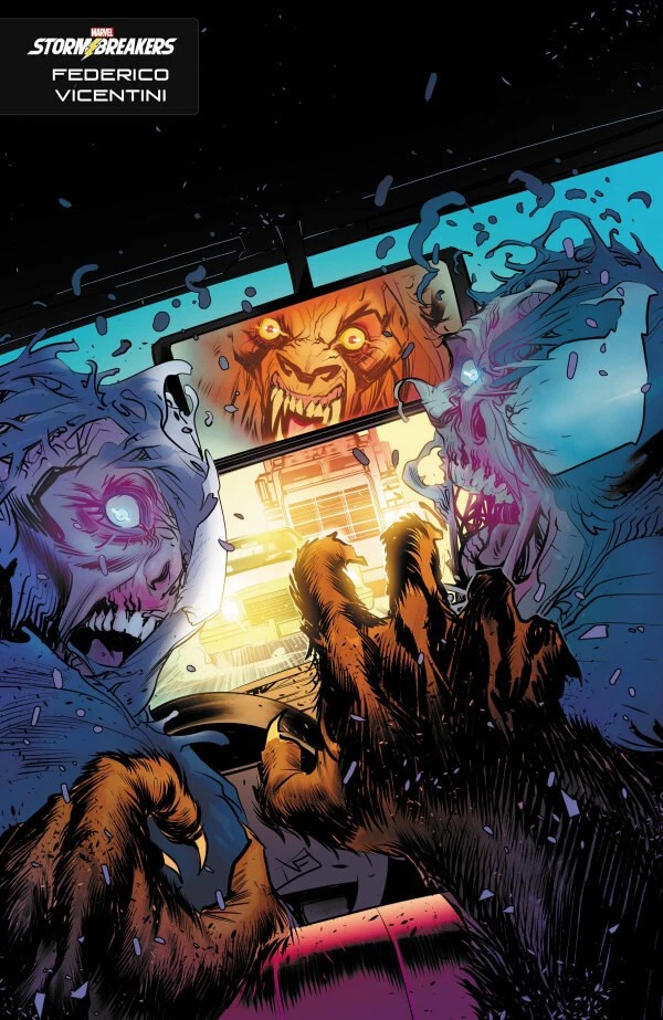 Venom War: Zombiotes #1B [Federico Vicentini Stormbreakers Variant] (October 2024)