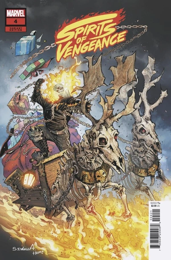 Spirits of Vengeance Vol II #4B [Sergio Fernandez Davila Variant] (February 2025)