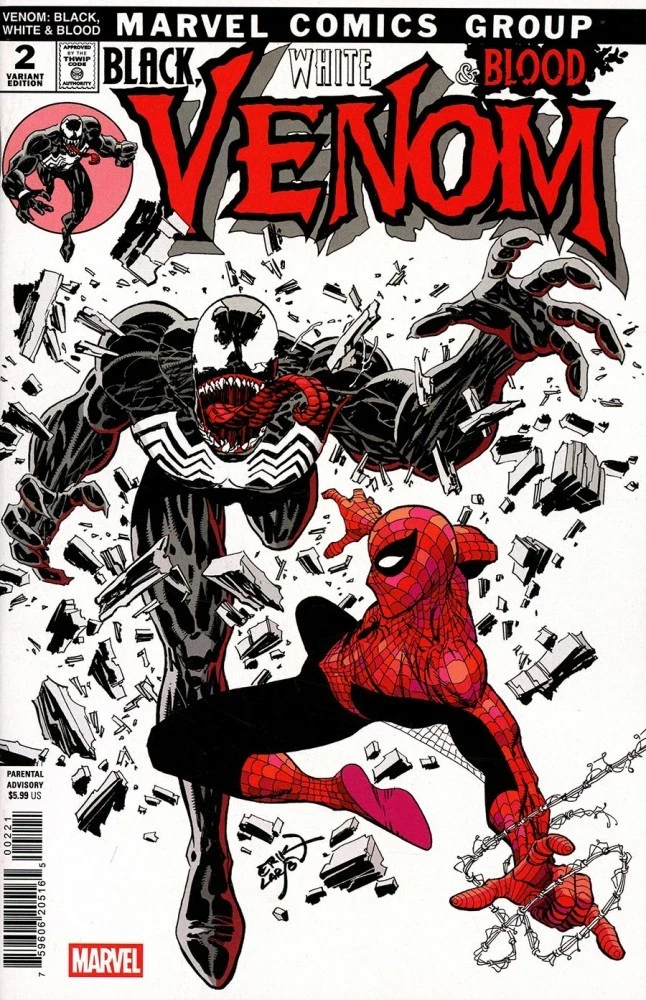 Venom: Black, White & Blood #2B [Erik Larsen Variant] (November 2025)