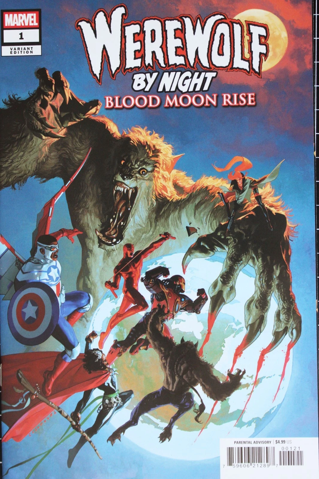 Werewolf by Night: Blood Moon Rise #1B [Josemaria Casanovas Variant] (September 2025)