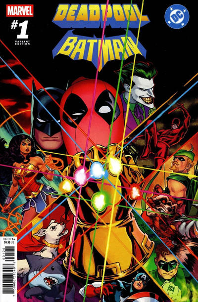 Deadpool/Batman #1Q [Russell Dauterman Infinity Gauntlet Homage Variant] (November 2025)