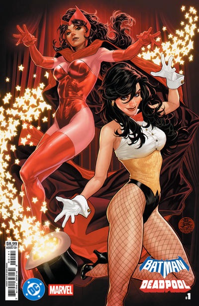 Batman/Deadpool #1D [Mark Brooks Zatanna / Scarlet Witch Cardstock Variant] (January 2026)