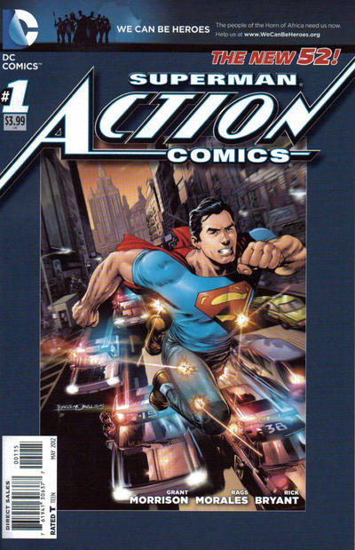 Action Comics Vol II #1 [Fifth Printing] (November 2011)