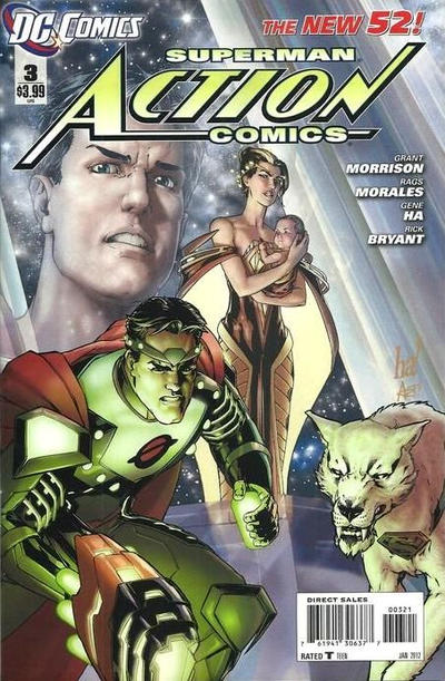 Action Comics Vol II #3B [Gene Ha Variant] (January 2012)