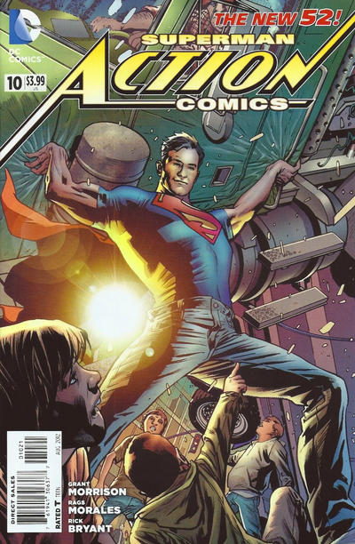 Action Comics Vol II #10B [Bryan Hitch Variant] (August 2012)