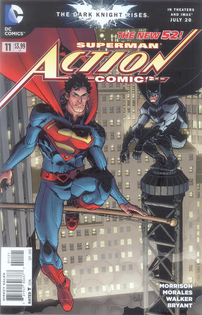 Action Comics Vol II #11B [Cully Hamner Variant] (September 2012)