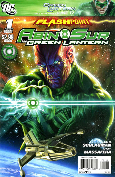 Abin Sur - The Green Lantern #1 (August 2011)