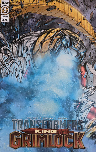 Transformers: King Grimlock #5B [Agustin Padilla Variant] (February 2022)