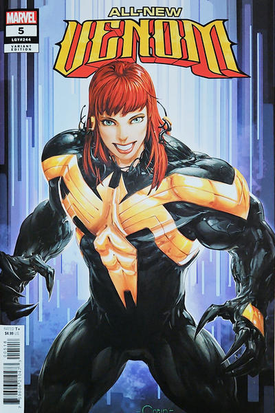All-New Venom #5R [Clayton Crain 'Suspect E' (Mary Jane) Surprise Variant] (June 2025)