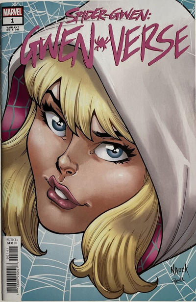 Spider-Gwen: Gwenverse #1D [Todd Nauck Headshot Variant] (May 2022)