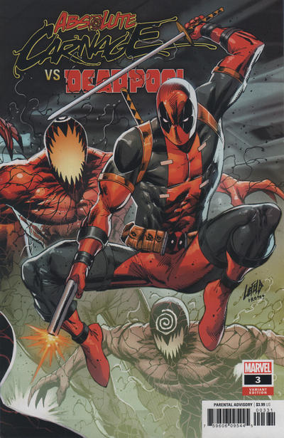 Absolute Carnage vs. Deadpool #3C [Rob Liefeld & Romulo Fajardo Connecting Variant] (December 2019)