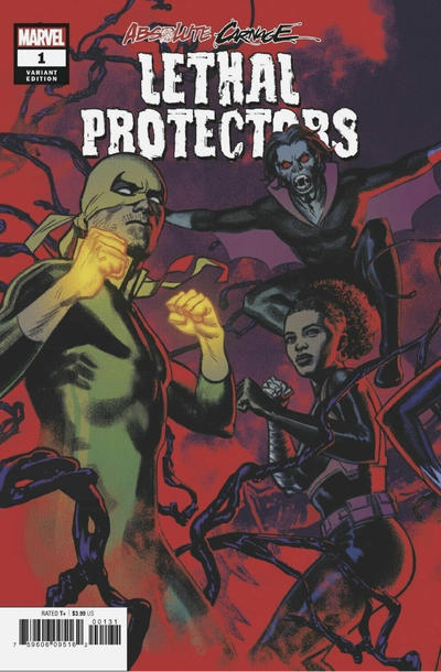 Absolute Carnage: Lethal Protectors #1C [Greg Smallwood 'Connecting' Variant] (October 2019)