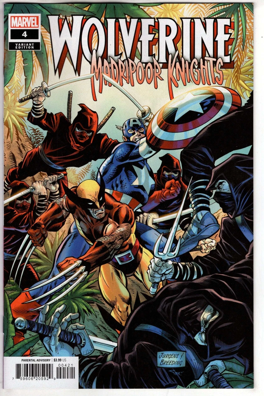 Wolverine: Madripoor Knights #4B [Dan Jurgens Variant] (July 2024)