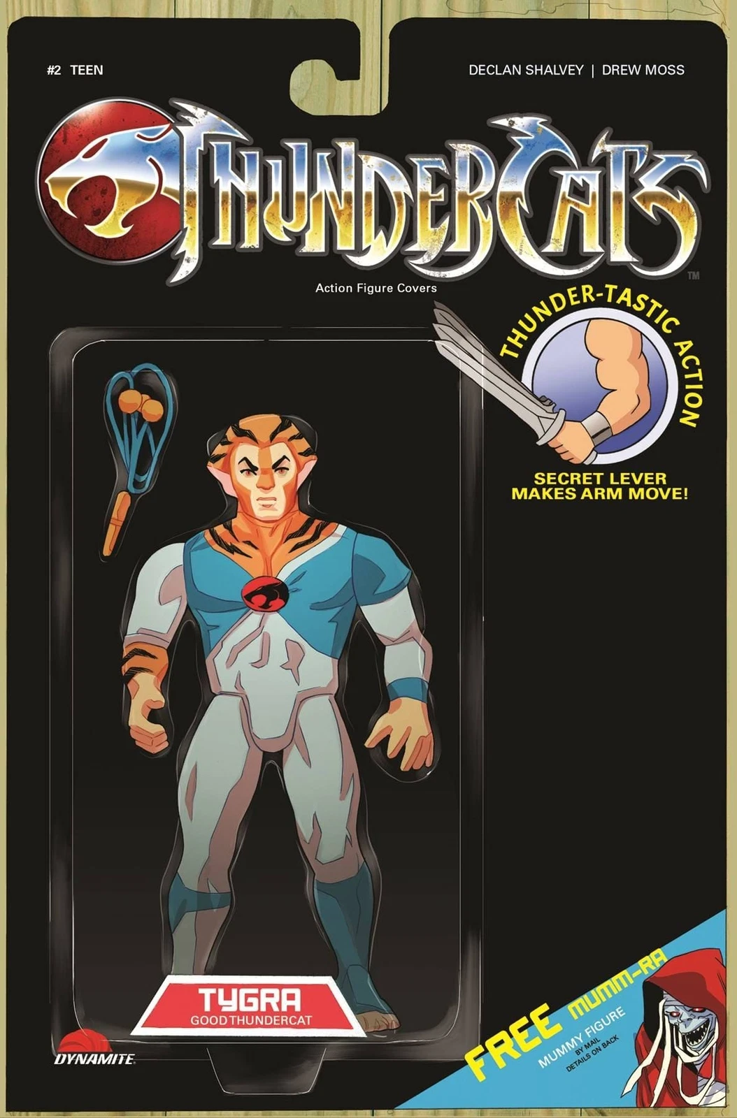 ThunderCats Vol III #2F [Declan Shalvey Action Figure Variant] (March 2024)