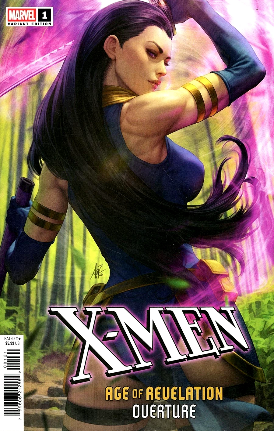 X-Men: Age of Revelation Overture #1B [Stanley "Artgerm" Lau Variant] (December 2025)