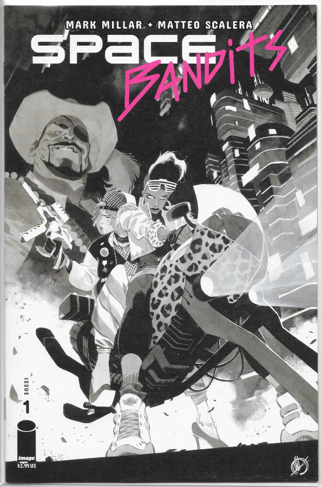 Space Bandits #1B [Matteo Scalera Variant] (July 2019)