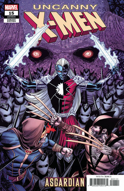 Uncanny X-Men Vol V #15B [Patrick Zircher 'Asgardian' Variant] (June 2019)