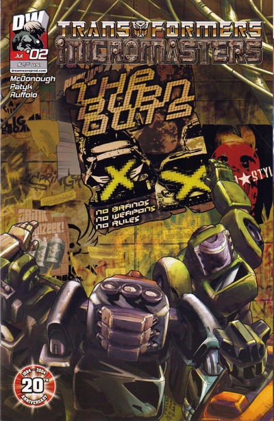 Transformers Micromasters #2B [Pat Lee Variant] (July 2004)